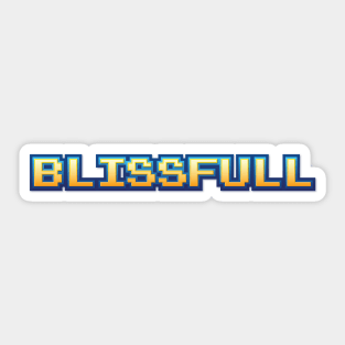 BLISSFULL II Sticker